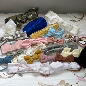 Bundle of baby bows